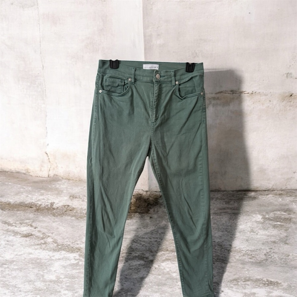 LOFT Sage Green Denim Pants